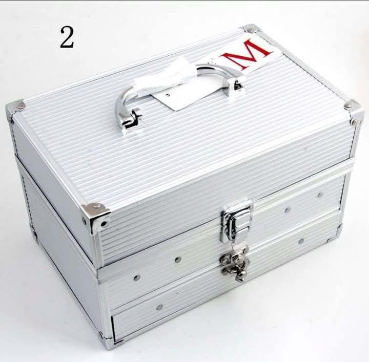 Makeup Vanity Box (Silver)