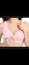 Women's Floral Printed Front Closure Bra